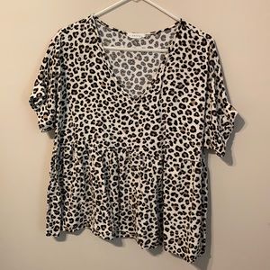 Leopard Top